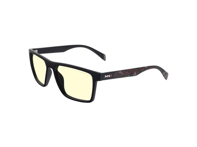 GUNNAR CALL OF DUTY ALPHA EDITION Onyx Infrared Frame (Amber Lens) Tint 65% Blue Light & 100% UV Protection, ALP-04901