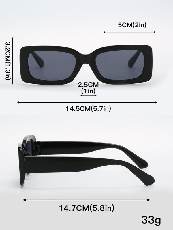 2024 Summer Simple Sunglasses for Everyday Use, Sun Protection Glasses Trends 2024 for Women and Men, All Seasons Cat Eye Square Frame Fashion Sunglasses As Gift, Travel Accessories