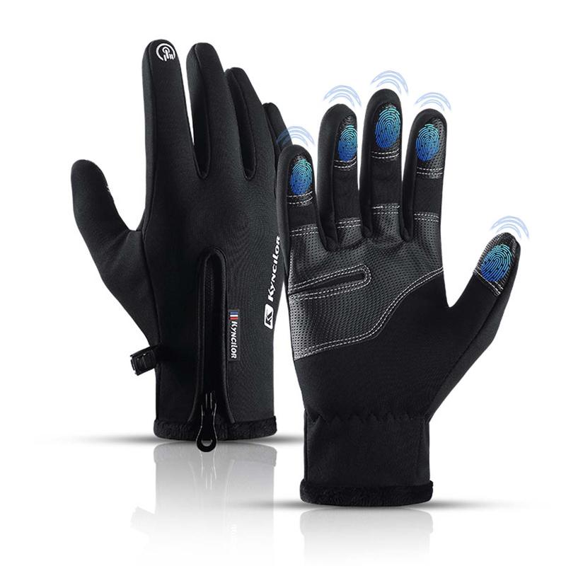 Men and Women Windproof Winter Gloves Touchscreen Gloves Thermal Warm Gloves