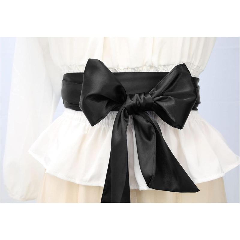 Wedding satin sash belt Ribbon Renaissance Sash for Wedding Party Dress Waistband 118