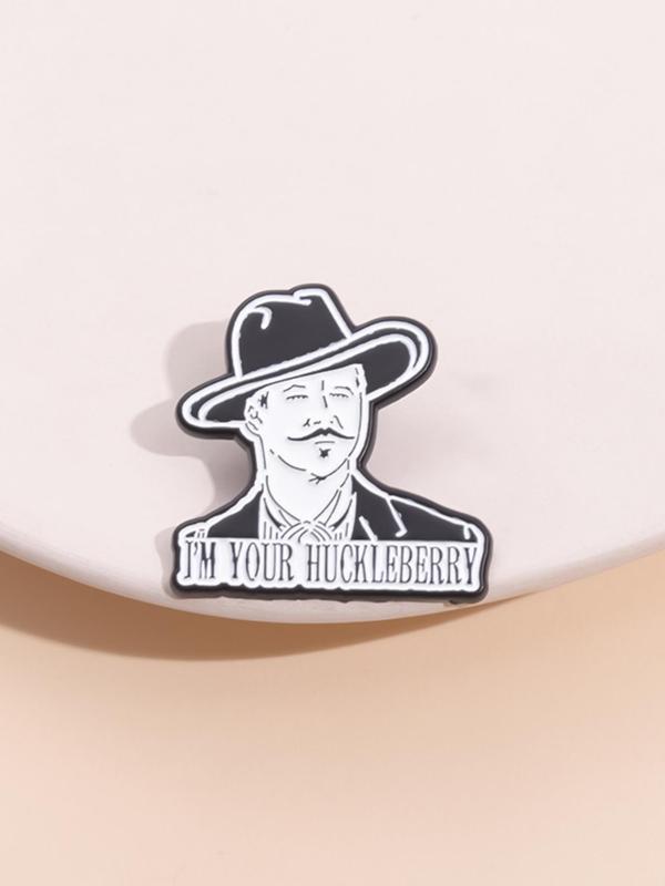 Movie Character Alloy Brooch, Cute Cartoon Character Brooch, Fashion Accessories for Men & Women, Trendy All-match & Exquisite Brooch for Birthday Gift