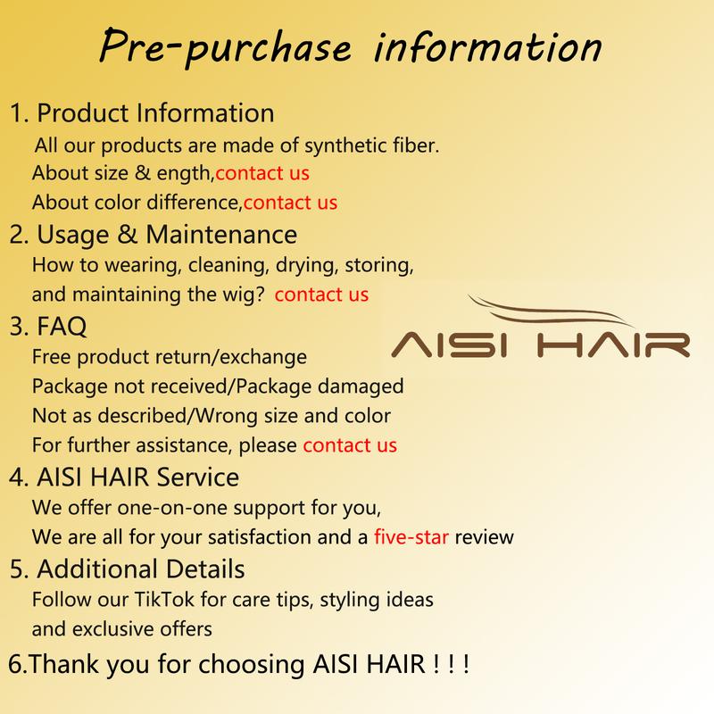 AISI HAIR Auburn Wig with Bangs Long Wavy Ginger Wig Natural Looking Heat Resistant Synthetic Curly Full Wigs for Women Daily Use