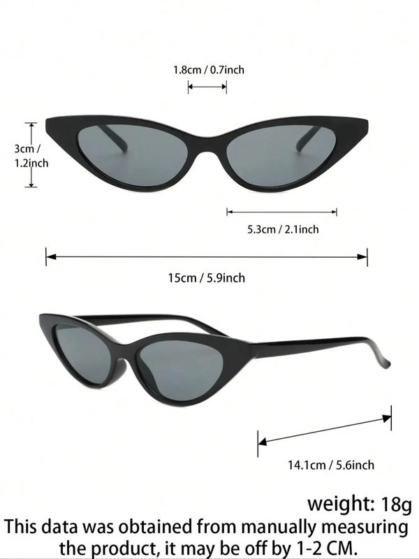 Unisex Minimalist Sunglasses (4 Pairs), Vintage Trendy Sunglasses for Everyday Use, Fashion Accessories for Outdoor Activities