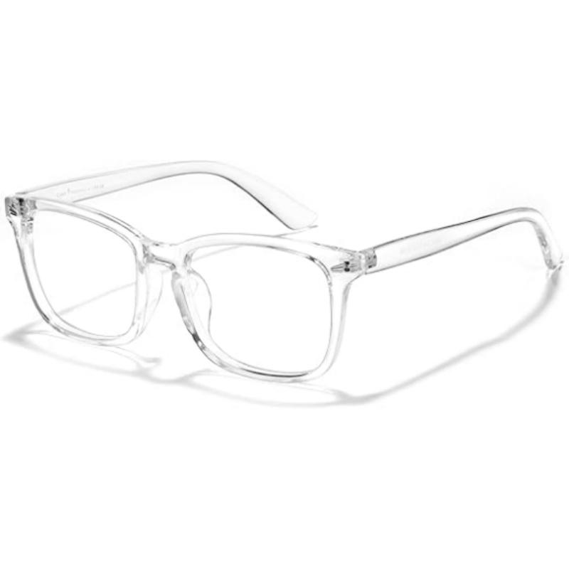 2024 New Design Fashion Glasses, Gaming Reading Working Glasses, Protect the Eyes, Transparent Glasses,Fashion and Light, Daily Decoration Matching, Suitable for Students' Daily use