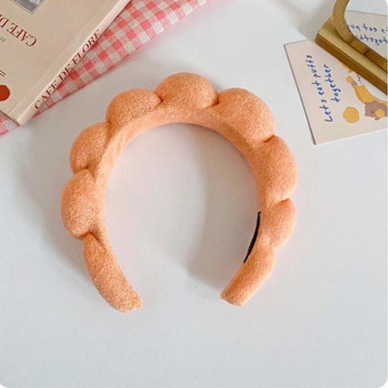 Solid Color Hair Hoop, Soft Headband for Face Washing, Trendy Hair Accessories for Party and Daily Life