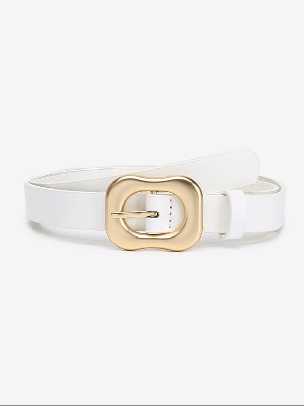 Women's Minimalist Elegant PU Leather Belt, Trendy All-match & Exquisite Belt, Trendy All-match Accessories for Birthday Gift