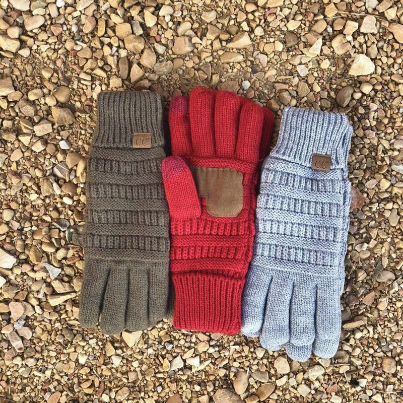 CC Fleece-Lined Touchscreen Gloves