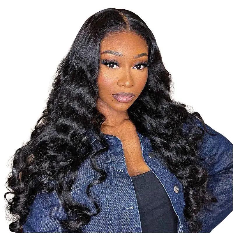 ISEE Wear Go V5 Tiny Ocean Wave Knots Preplucked HD Lace Closure Wig