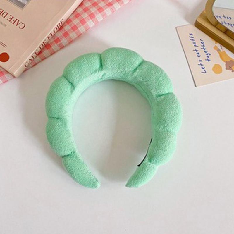 Solid Color Hair Hoop, Soft Headband for Face Washing, Trendy Hair Accessories for Party and Daily Life