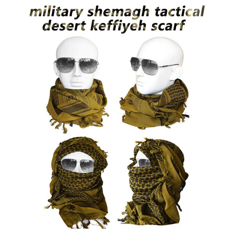 Shemagh Military Army Cotton Heavyweight Arab Tactical Desert Scarf US