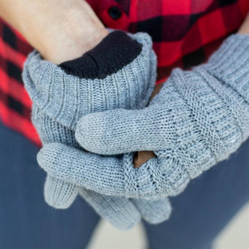 CC Fleece-Lined Touchscreen Gloves