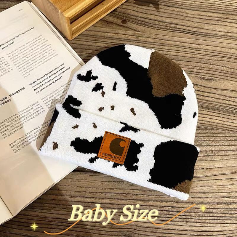 Cowprint Highland Cow Beanie Cow hat Cow cap