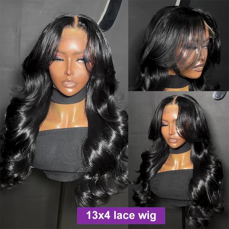 13x4 Lace Front Wig Human Hair 180% Density Body Wave Human Hair Lace Frontal Wigs For Women VIrgin Hair Wigs Bling Hair Princess for Influencer