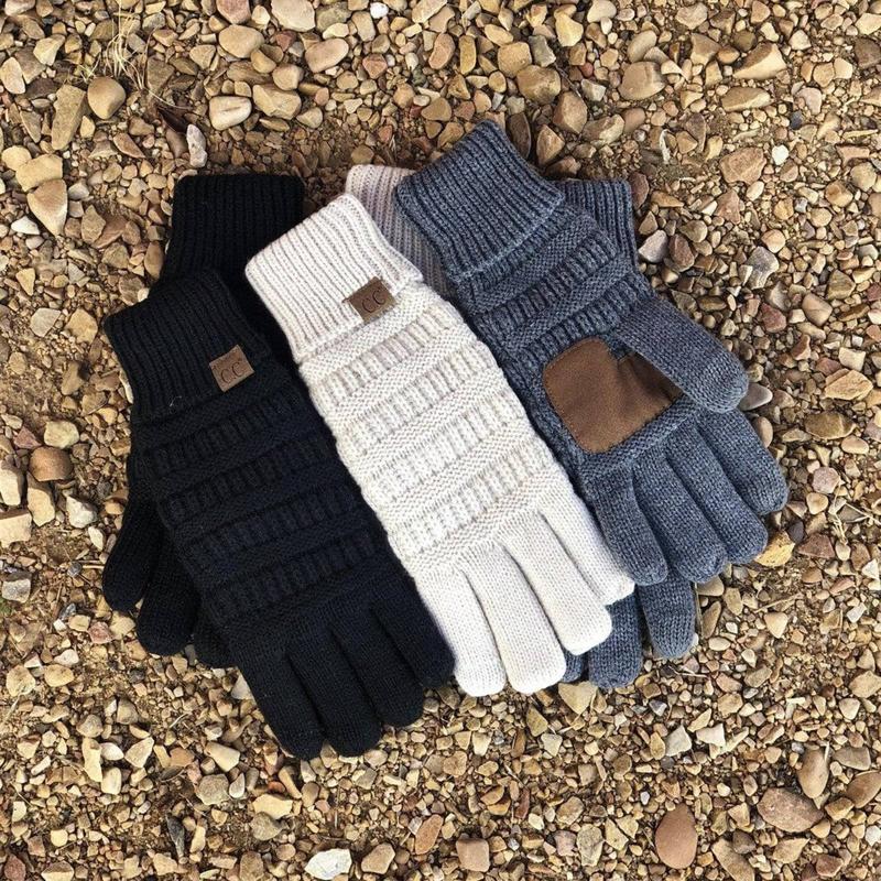 CC Fleece-Lined Touchscreen Gloves