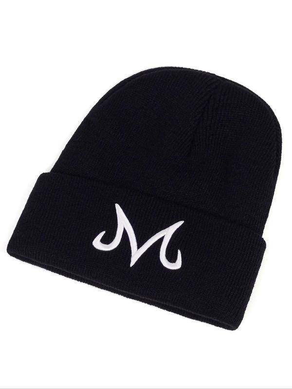 Letter Embroidery Beanie Hat,  Casual Outdoor Sports Hat for Men & Women, Suitable for Travel, Beach Party, Spring and Fall Daily Use