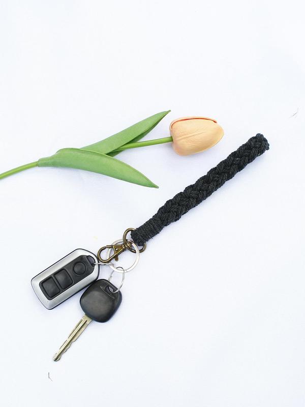 2023 Minimalist Cute Wristlet Keychain, Personalized Wrist Strap for Car Keychain & Key Fob for Car Key, Creative Accessories for Men & Women As Xmas Gift