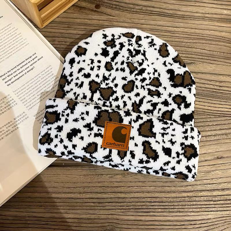 Cowprint Highland Cow Beanie Cow hat Cow cap