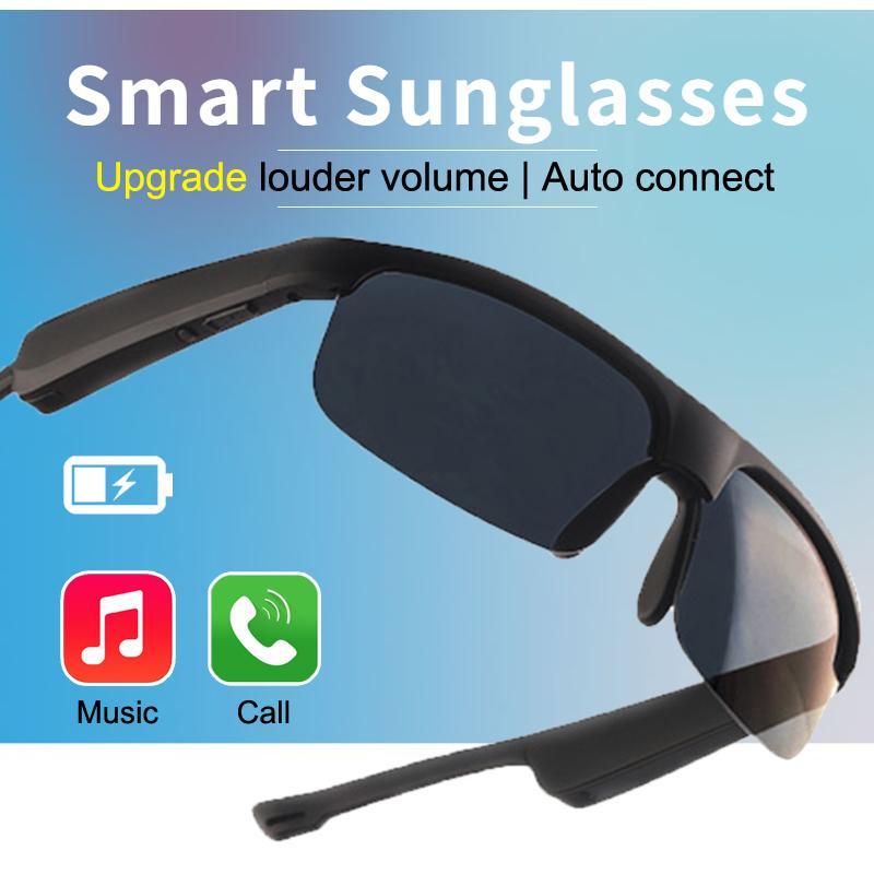 Smart Glasses, Multifunctional Wireless Smart Sunglasses, Sun Protective Smart Glasses with Bluetooth-compatible Call Function, Smart Glass Eyewear, Fashionable Smart Sunglasses for Men & Women, Back to School Gifts