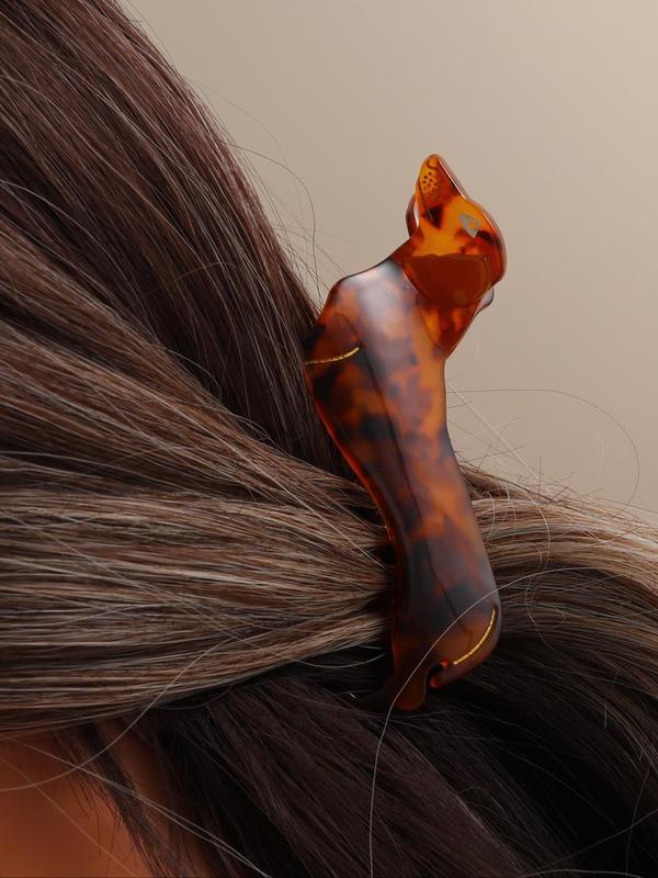 Cute Dog Shaped Hair Claw for Women for Gift, 2024 New Fashion All-match Hair Accessories, Trendy Accessories for Party and Daily Life