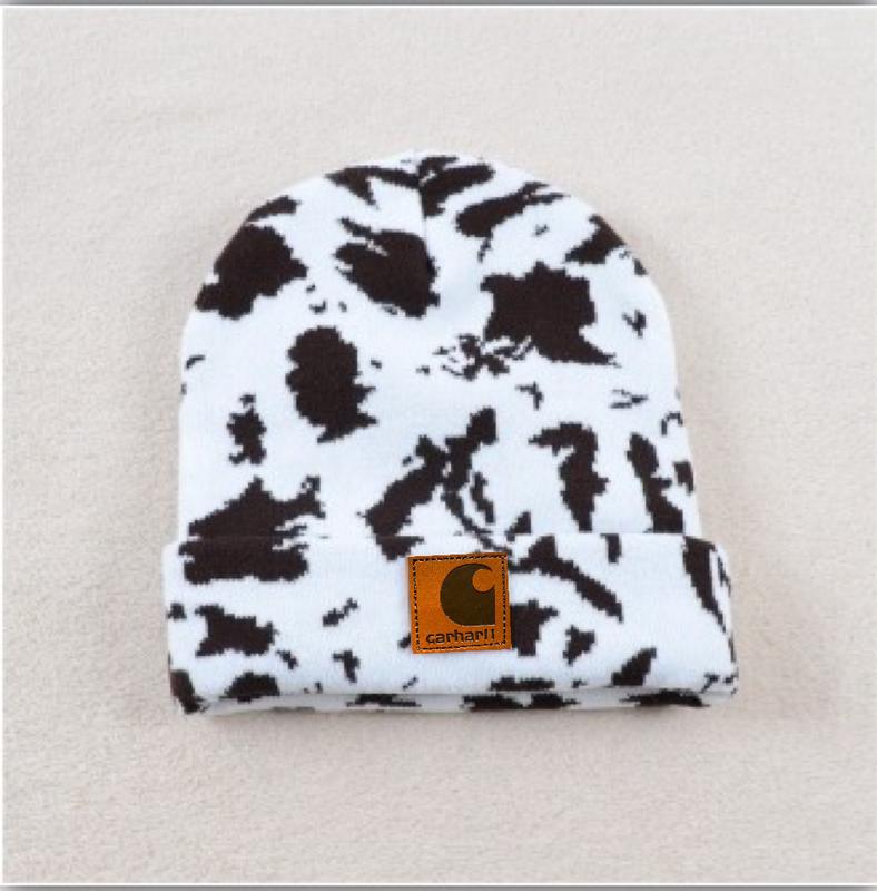 Cowprint Highland Cow Beanie Cow hat Cow cap