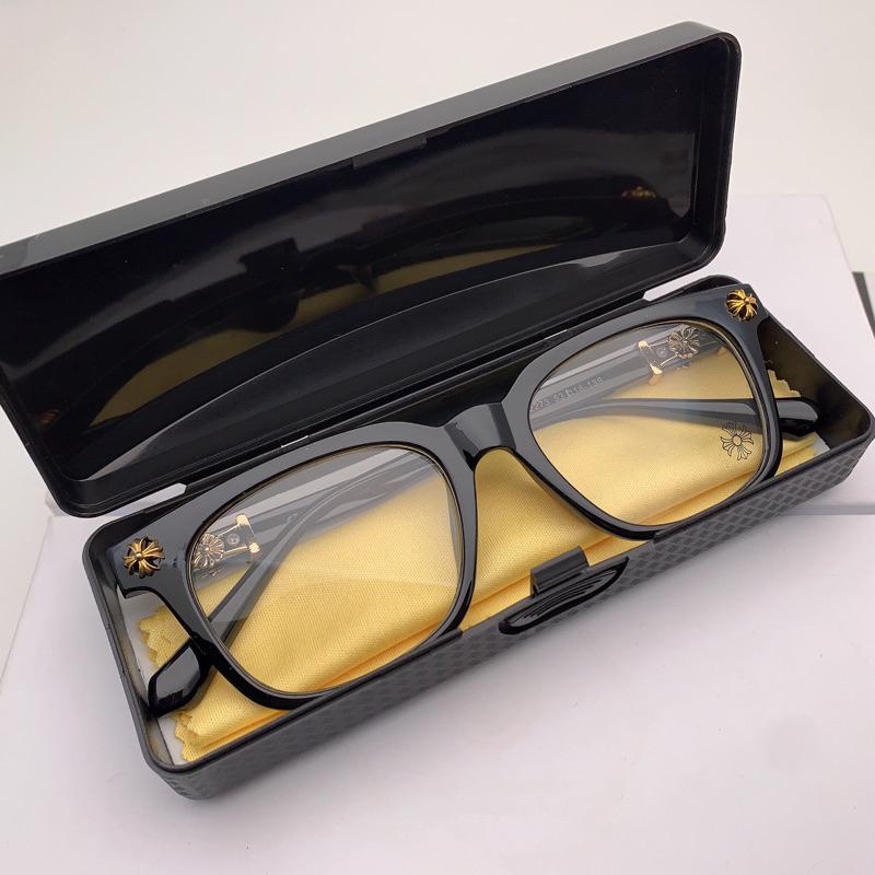 [New] Chrome Heart square fashion glasses, beautiful and luxurious, Gift For Him, Gift For him, Fashion accessories