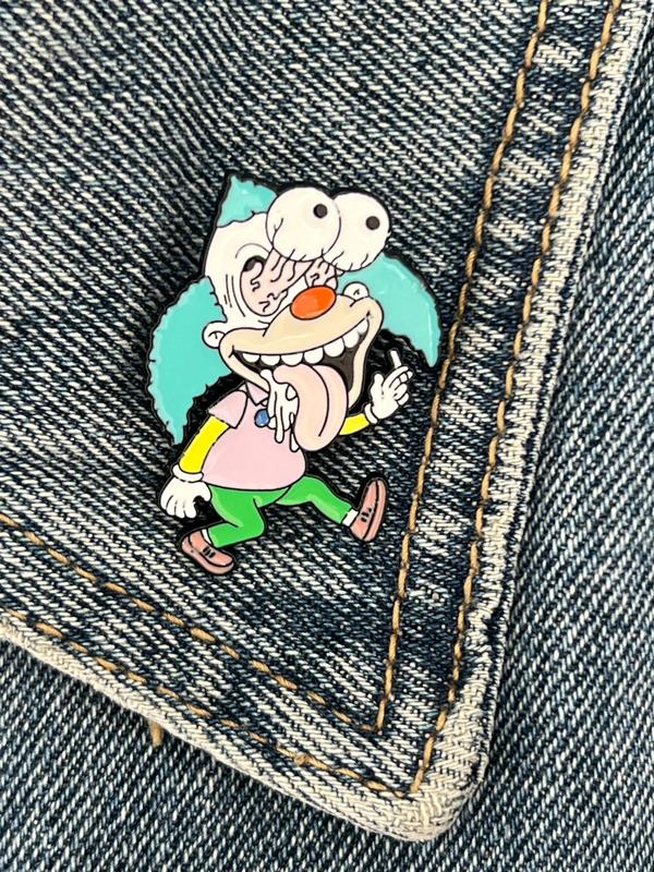 Cartoon Clown Design Brooch, Cute Clown Badge for Clothes Backpack Hat Decoration, Fashion Accessories for Women & Men