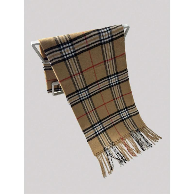 Luxury Brand Cashmere Warm Scarf for Women Design Winter Men Shawl Wrap Pashmina 2024 Plaid Female Bufanda Echarpe Foulard