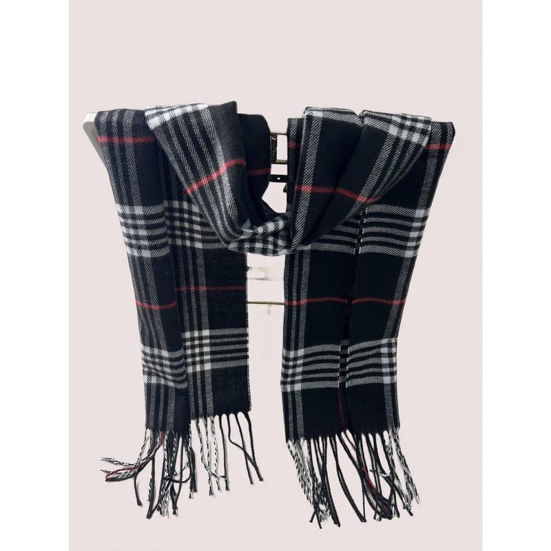 Luxury Brand Cashmere Warm Scarf for Women Design Winter Men Shawl Wrap Pashmina 2024 Plaid Female Bufanda Echarpe Foulard