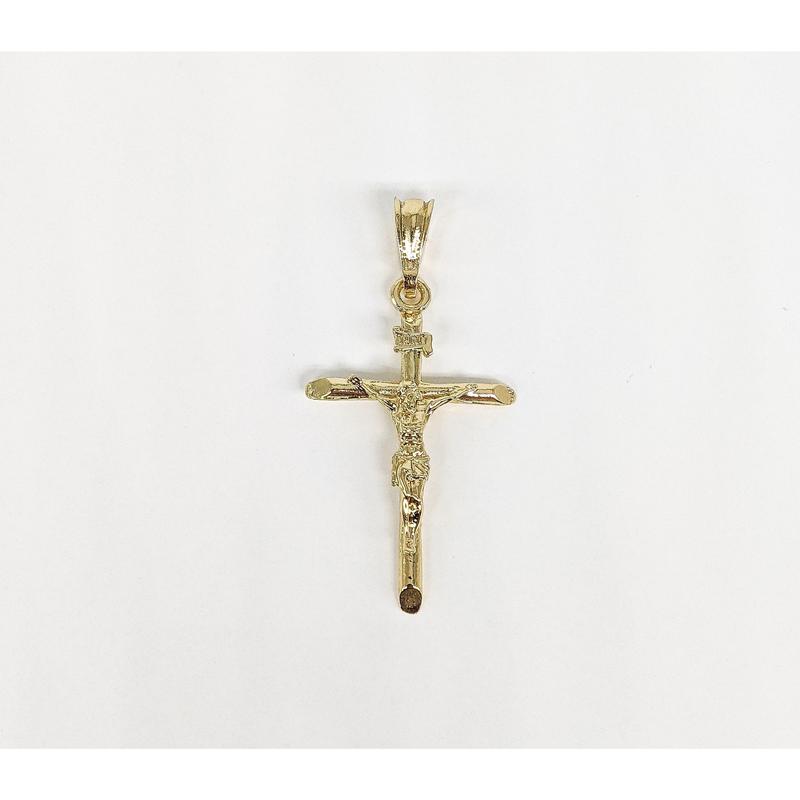 Plated Small Cross Pendant