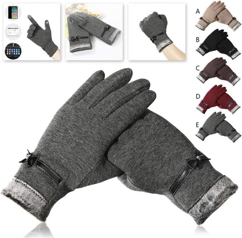 Gloves Women Winter Windproof,Winter Warm Cold Weather Gloves Cycling Gloves Anti-Slip Gloves for Biking, Driving