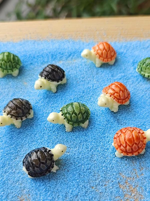 Mini Turtle Shaped Charm, 3pcs set Cute Turtle Charm, Fashion Accessories for Women & Girls, Perfect for Diy Jewelry Making