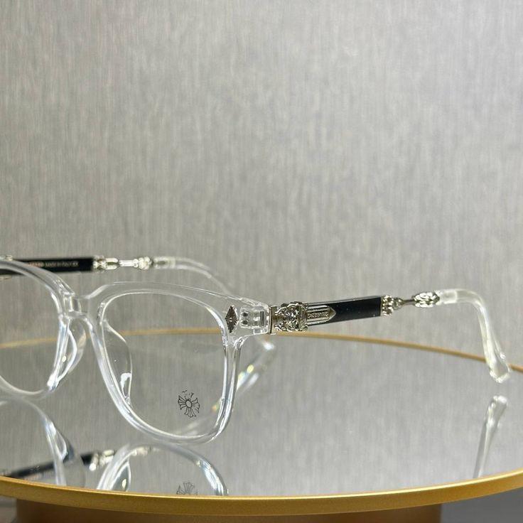 CHROME HEART GLASSES, SYNTHESIS OF MANY CHROME HEART GLASSES MODELS, Vintage Trendy Eyeglasses for Daily Use , Fashion Accessory for Men and Women, Suitable For All Faces, Unique Gifts