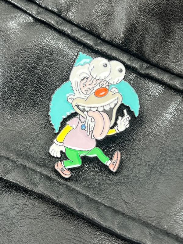 Cartoon Clown Design Brooch, Cute Clown Badge for Clothes Backpack Hat Decoration, Fashion Accessories for Women & Men