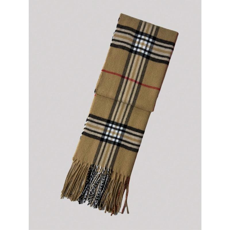 Luxury Brand Cashmere Warm Scarf for Women Design Winter Men Shawl Wrap Pashmina 2024 Plaid Female Bufanda Echarpe Foulard