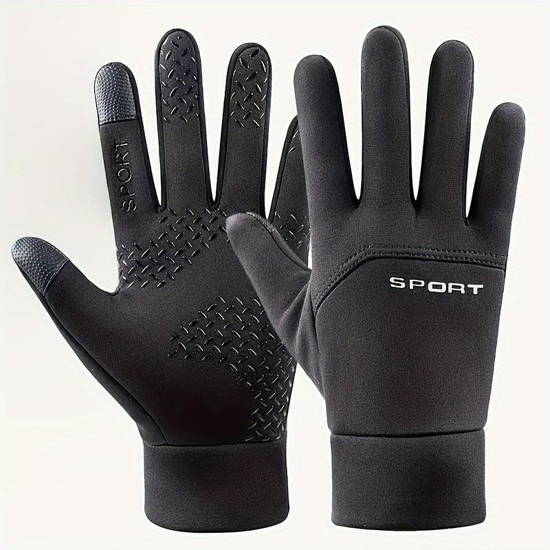 Winter Outdoors Insulated Gloves, Suitable for Sports, Cycling, Skiing and Touch Screen Men's Waterproof Gloves-Keep Your Hands Warm