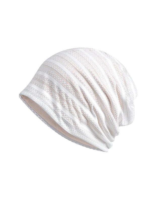 2024 New Trendy Casual Beanie Hat for Men & Women, Lace Knit Skull Thin Cap for Men & Women, Classic Hats Beanies