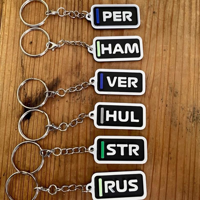 F1 Keychain | F1 Driver| F1 Gift | Formula 1