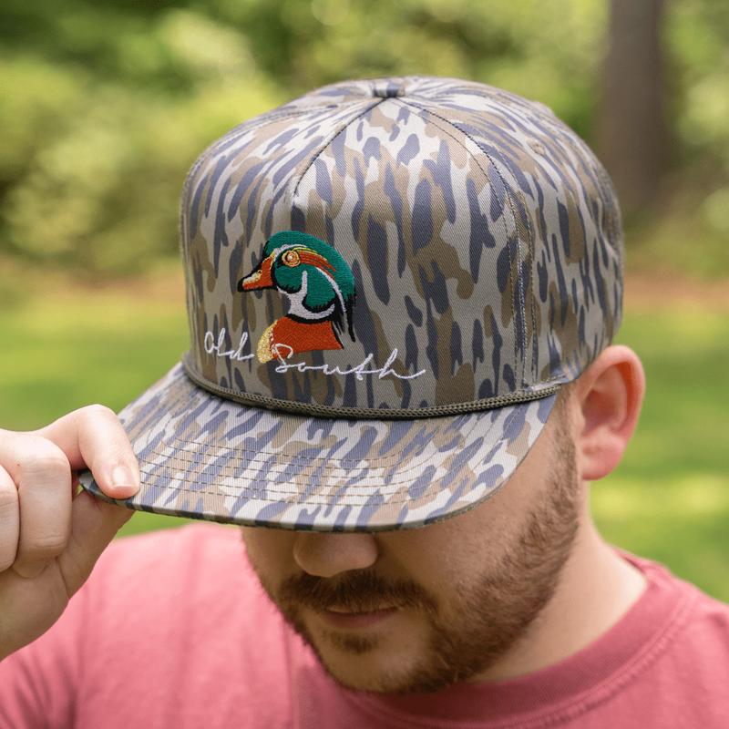 Wood Duck Head Osland Camo - Trucker Hat