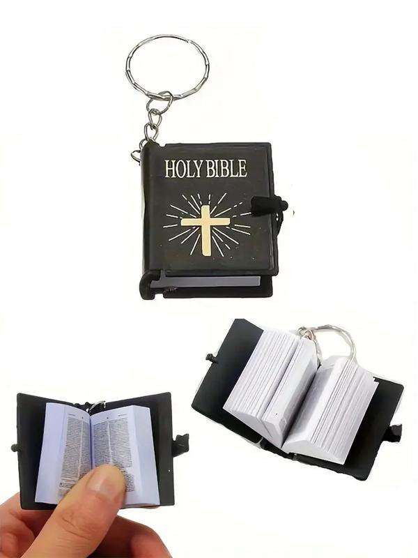 Fashionable Creative Book Design Keychain,  Stylish Book Shaped Keychain for Men & Women for Daily Clothing Decor, Trendy All-match & Exquisite Keychain for Birthday Gift