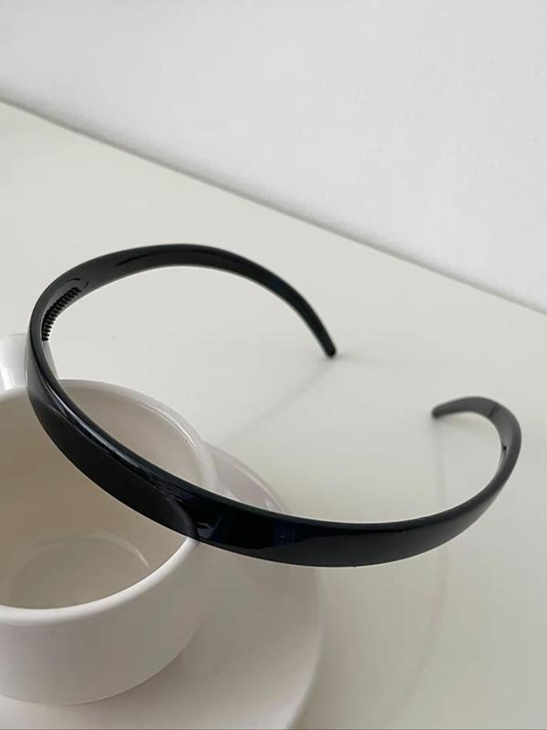 Simple Plain Non-slip Headband, Casual Versatile Hair Accessories for Women, Minimalist Headwear Suitable for Hair, Fashion Hair Accessories for Party, Daily Clothing Decor