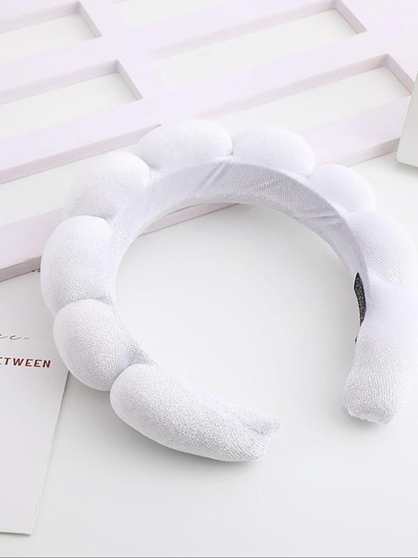 Women's Multicolor Hair Accessories Set, Including Hair Hoop & Wristband, Casual Versatile Hair Accessories for Women & Girls