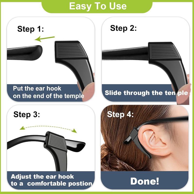 Anti-slip Glasses Ear Hook,Glasses Ear HookFashion Accessories for Men & Women