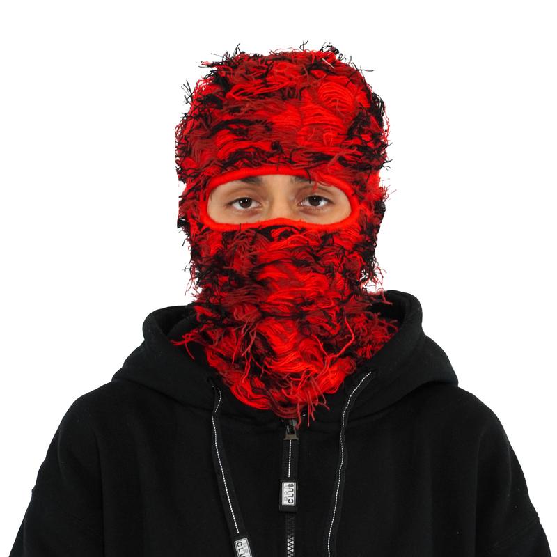 Distressed Balaclava Trending ski. mask One Size