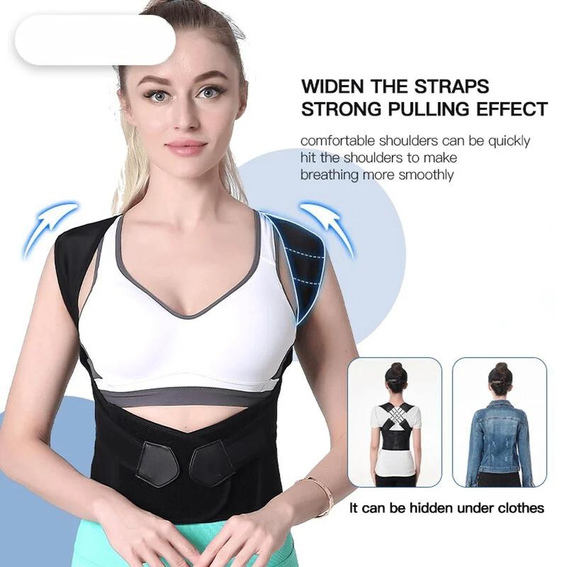 Women's Men's Casual Vest,Slimming Workout Clothing,Posture & Back,Multiple Size Options, Back to School Season Gifts,Student Gifts