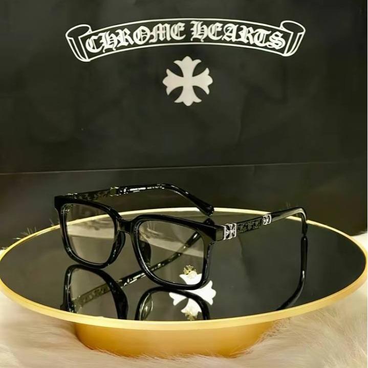 Chrome Hearts Charm Design Eyeglasses, European Style, Unisex Fashion Eyewear for daily use, perfect gift