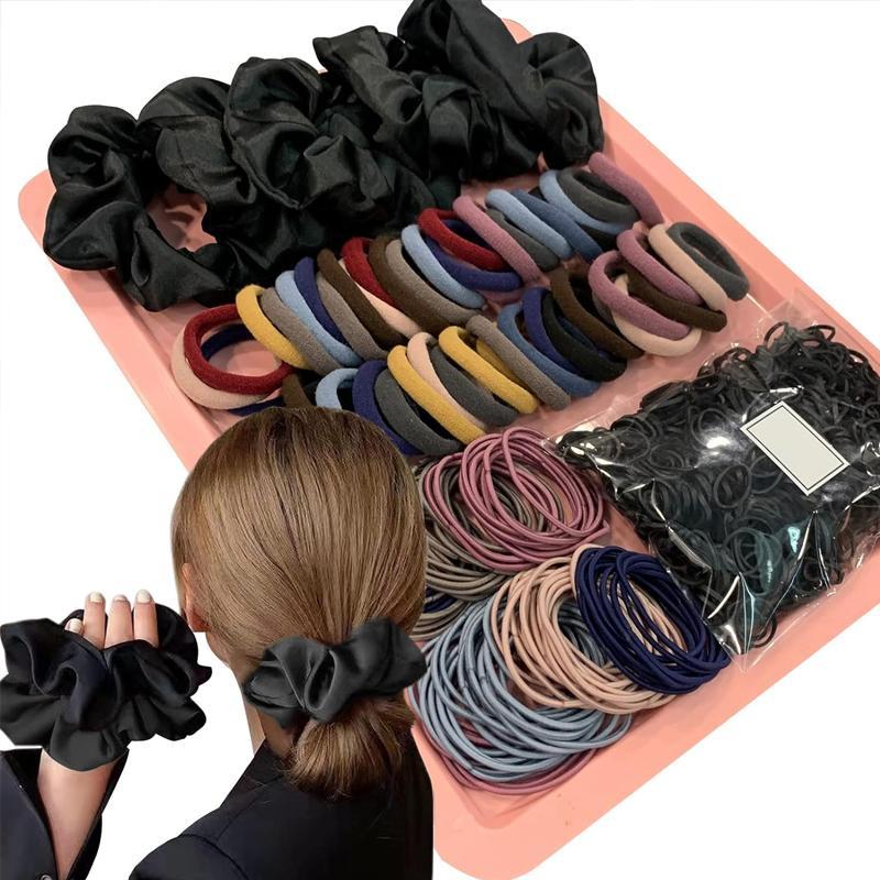 Hair Styling Accessories, 759pcs set Hair Bands ＆braiding Hair Fixers ＆ Hair Curling Tools for Thick Curly Hair