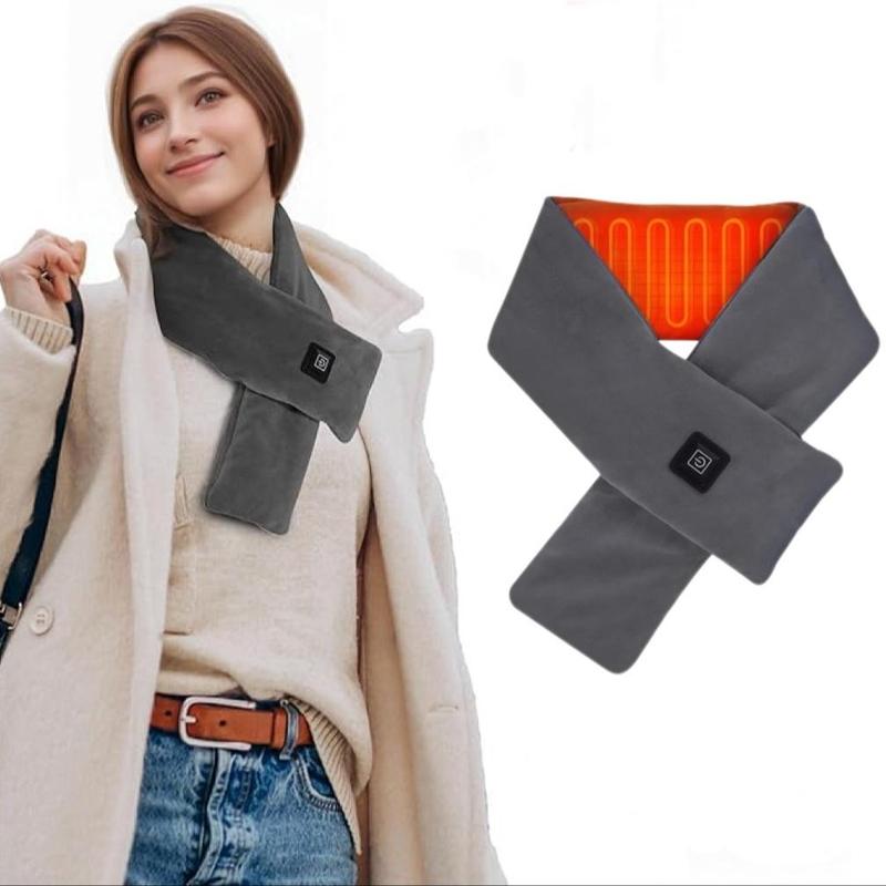 Rechargeable Neck Warmer with 3 Heating Modes, Windproof Neck Protectors, Smart Winter Warm Neck Scarf for Outdoor Sports, Christmas, Christmas Gift