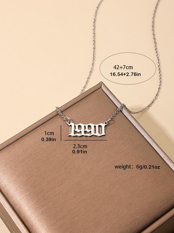 Figure Detail Pendant Necklace for Women, Fashion Jewelry for Party, Daily Clothing Decor, Trendy All-match & Exquisite Jewelry for Birthday Gift