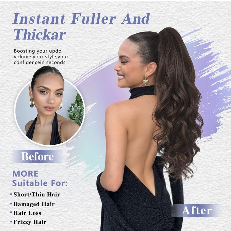 [ORSUNCER HAIR]Ponytail Extension 24