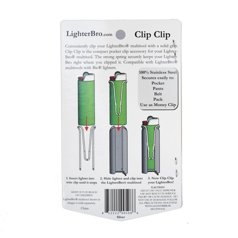 LighterBro® Accessory - Clip Clip for Easy Carrying